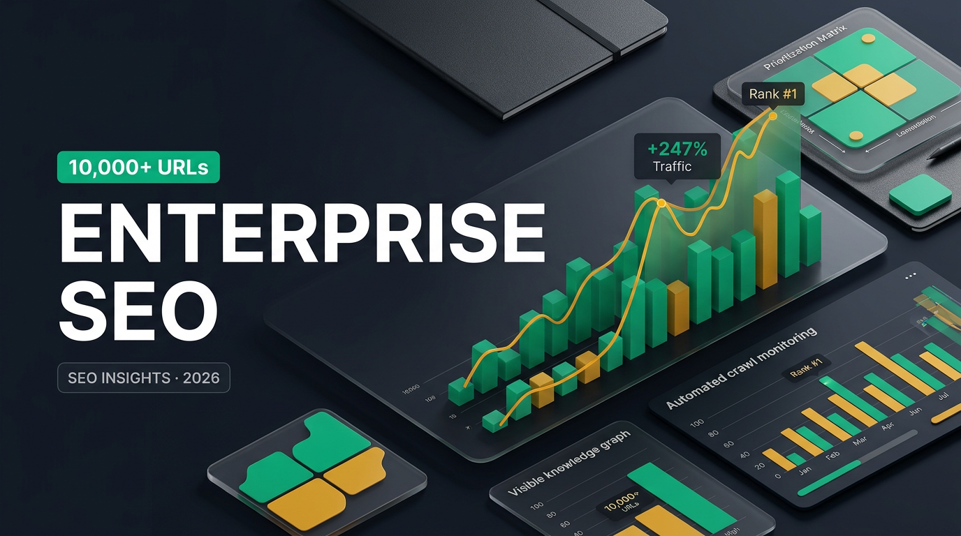 Enterprise SEO at Scale: The Framework We Use for 10,000+ URL Sites