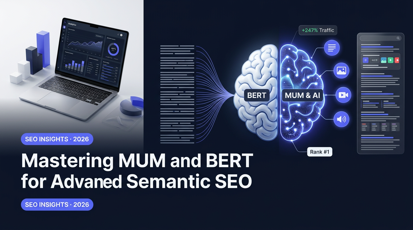 Mastering MUM and BERT for Advanced Semantic SEO