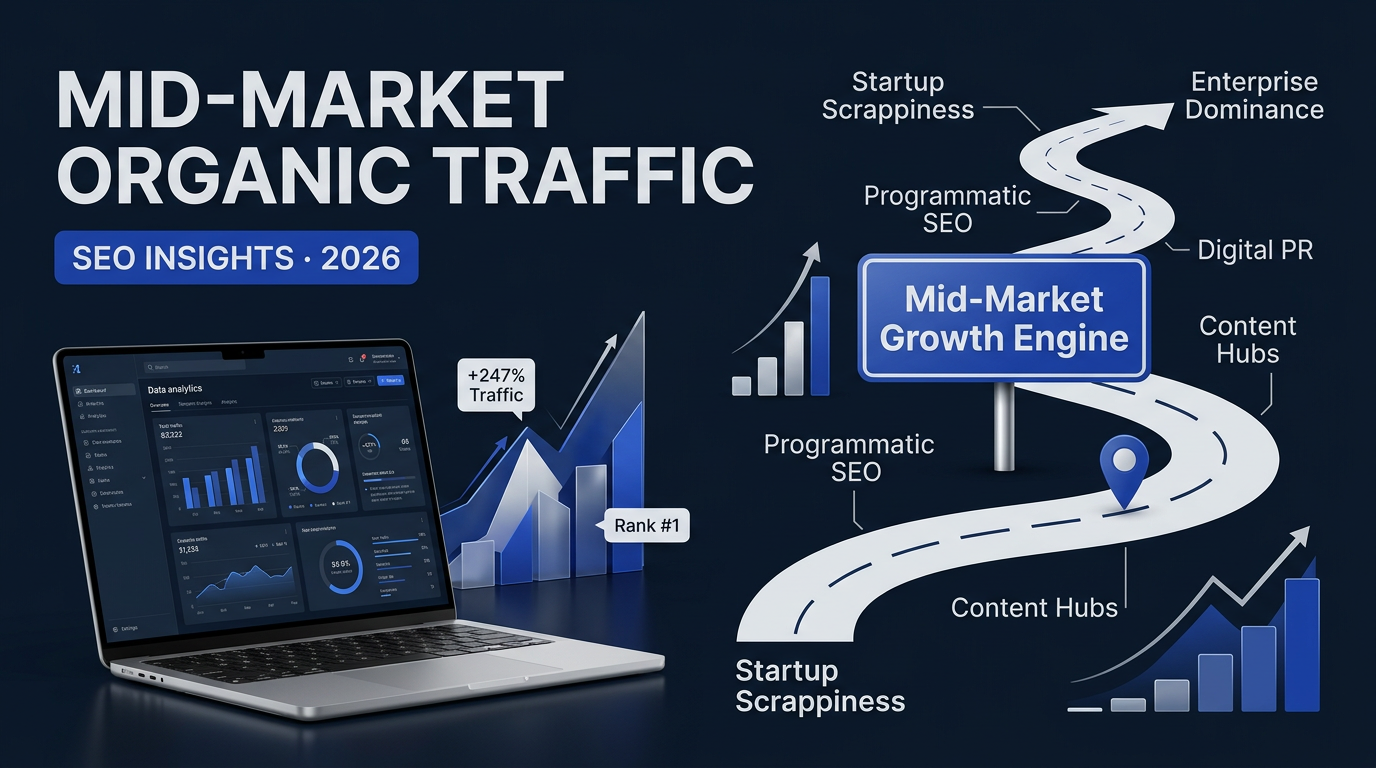 5 Proven Strategies for Mid-Market Organic Traffic Growth