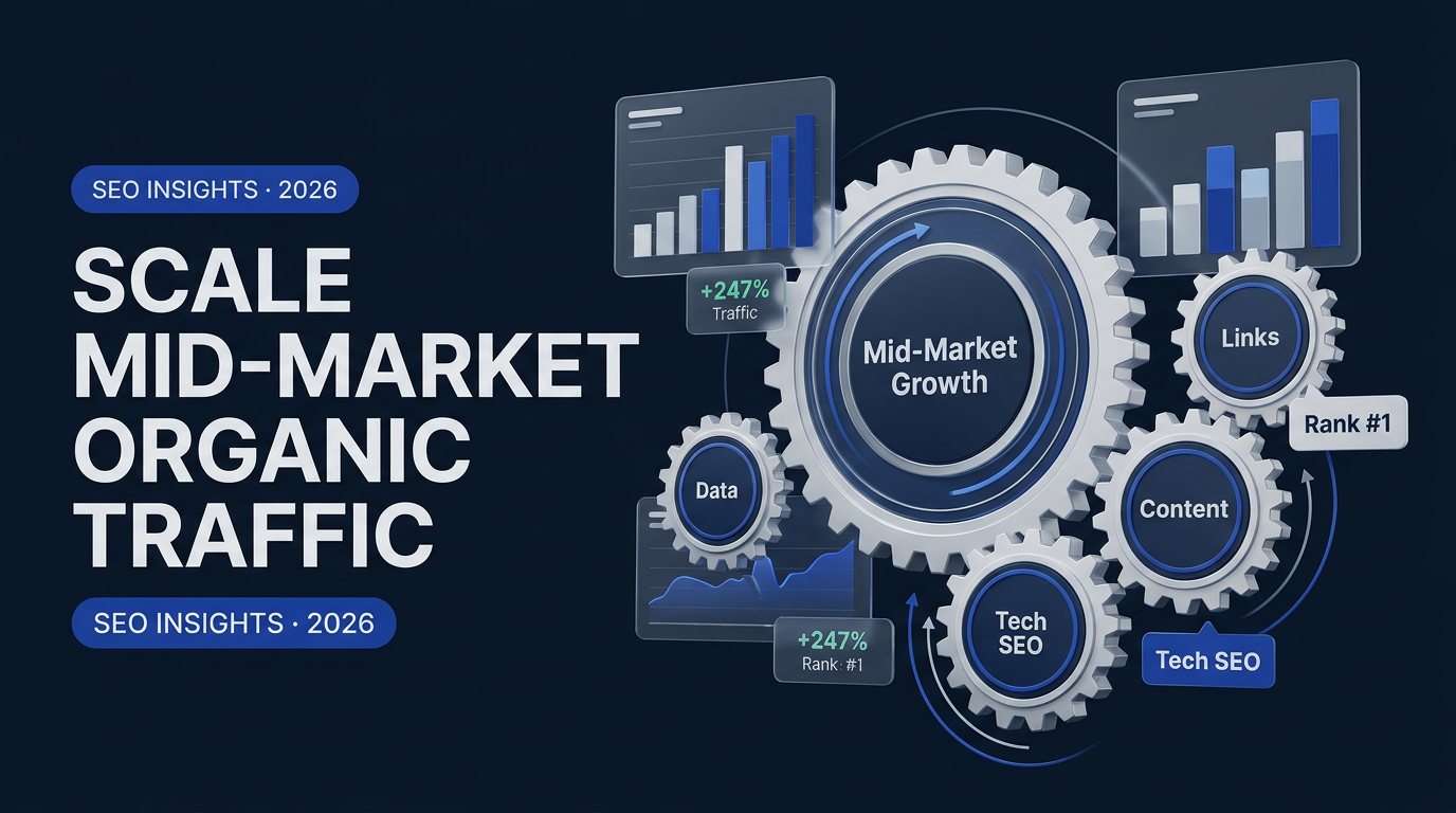 Data-Driven Strategies to Scale Mid-Market Organic Traffic