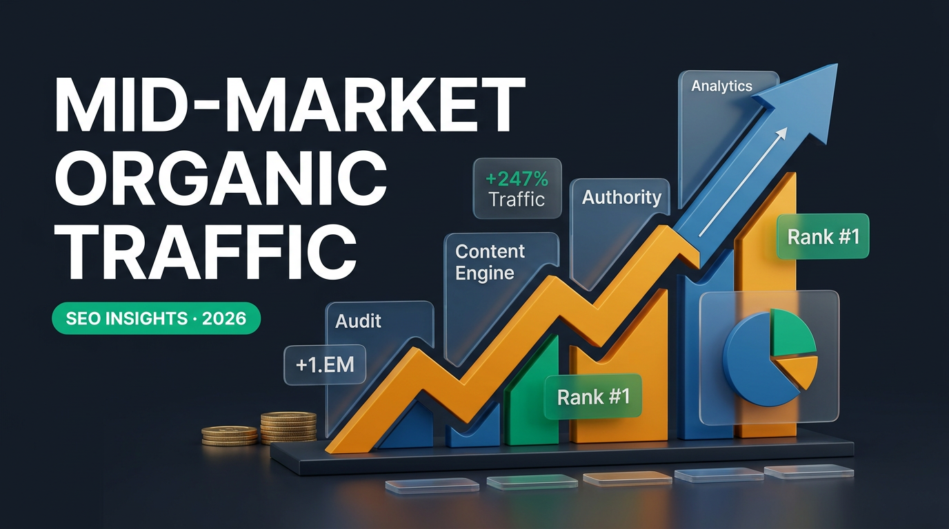 Scaling Organic Traffic: A Mid-Market Playbook for Sustainable Growth